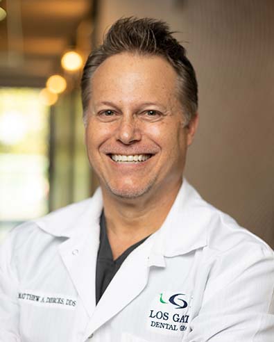 Los Gatos California dentist Matthew Diercks D D S